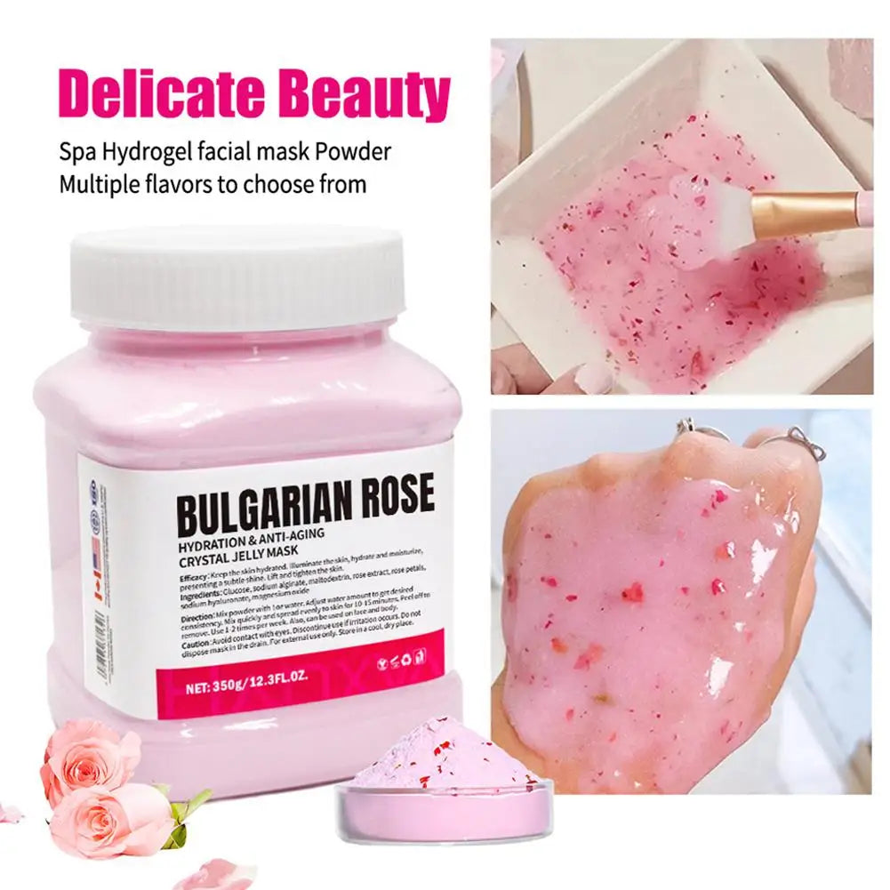 Professional Rose Hydro Jelly Peel-Off Mask – Hydrating Powder Jelly