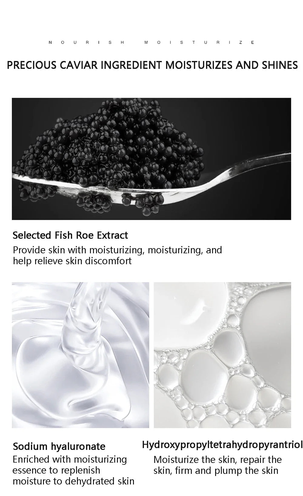 Facial Skin Care Set With Box Caviar Essence Face Serum 15pc Set Moisturizing Skincare Kit Beauty Health Korean Facial Skin Care