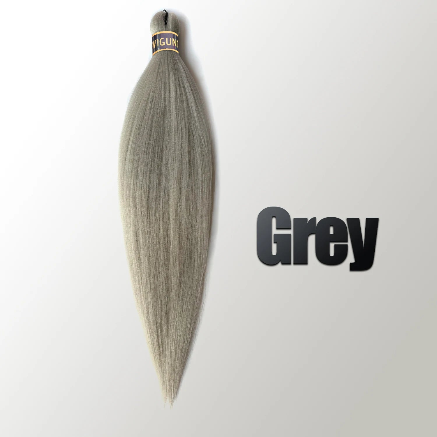 Wigundle Pre-Stretched Braiding Hair — EZ Crochet Yaki Straight (Flame-Retardant Kanekalon)