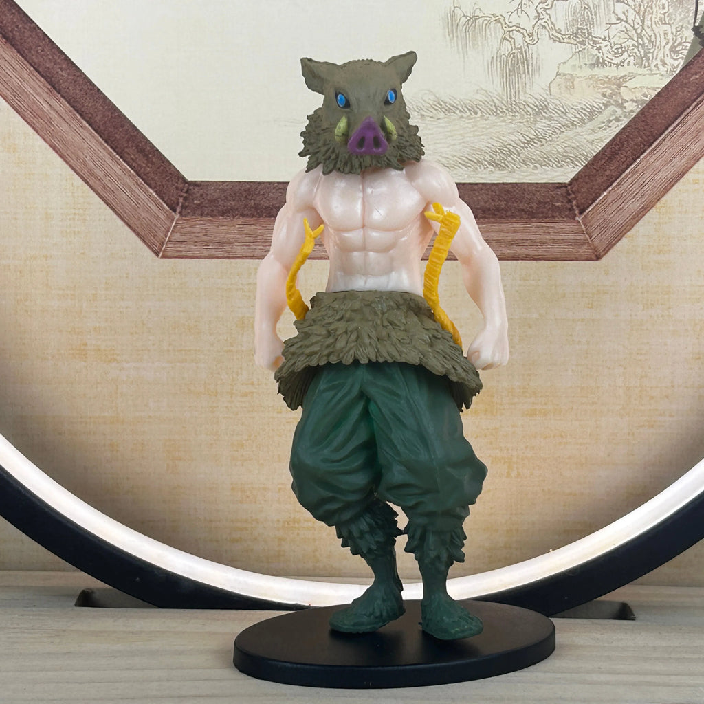 Anime Figure Demon Slayer Figures Kimetsu No Yaiba Doll Tanjiro Nezuko Zenitsu Figurine Inosuke Warrior Action Figure Model Toys