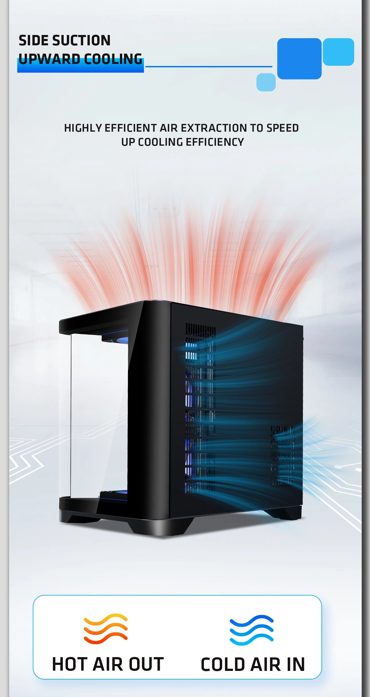 YEAH MAGIC Gaming Desktop — AMD Ryzen 5 5600GT, 16GB DDR4, 1TB NVMe SSD, ARGB 7-Fan Cooling, Windows 11 Home