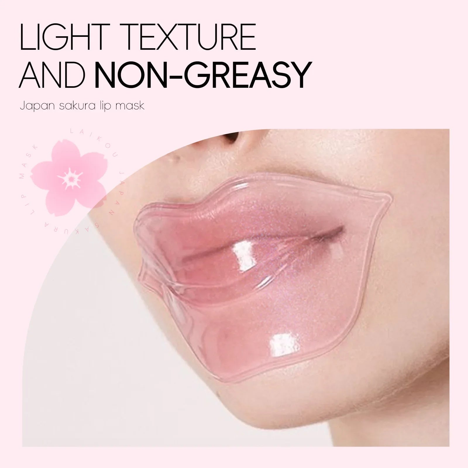 LAIKOU 5/10pcs Lip Mask Lip Care Moisturizing Hydrating Repair Lighten Lip Lines Labial Gel Patch Lips Pad Patches Care Products