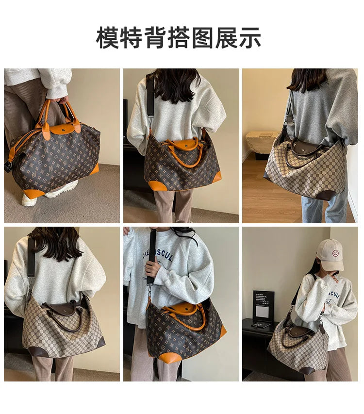 2025 Hot Selling Large Capacity Short Distance Luggage Bgs for Lightweight Yoga Bag Fitness Bags High-end Portable Travel Bags