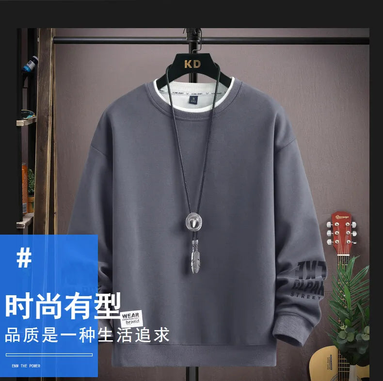 Men Women T Shirt Pullover Oversized Korean Version Long Sleeve Top Cartoon Cat Graphics T-Shirt Harajuku Casual Men's Clothing