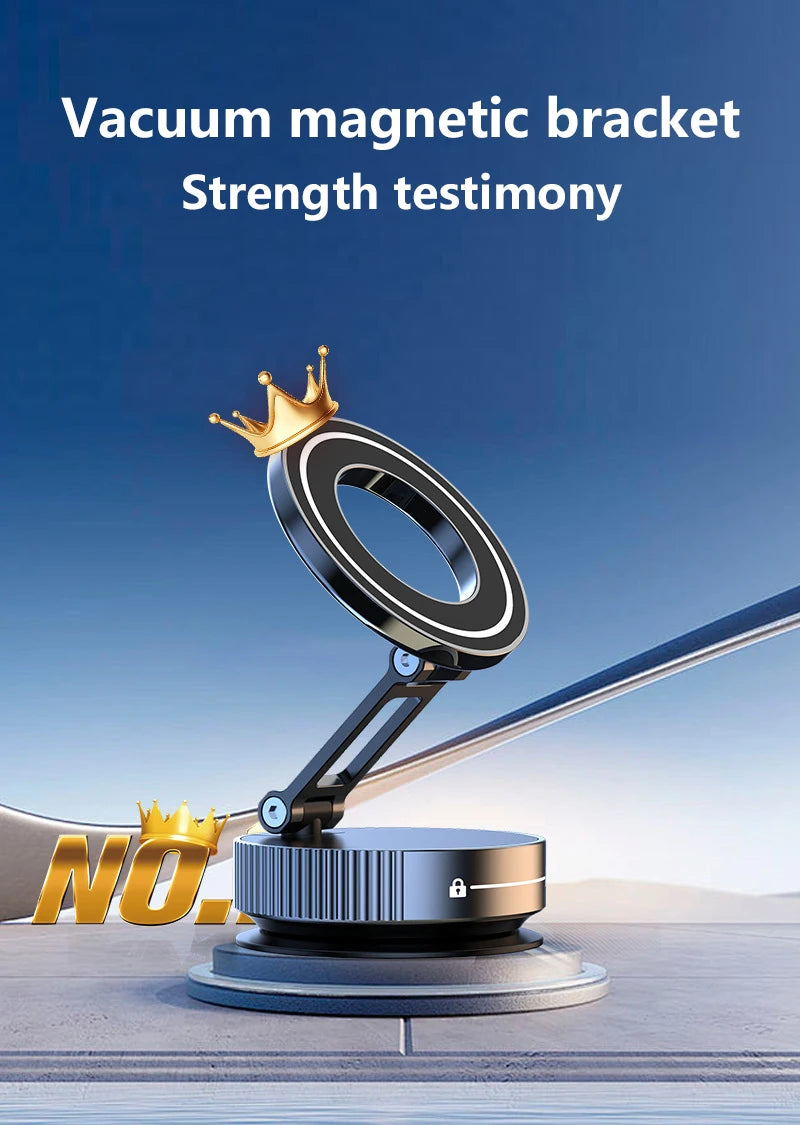 Xiaomi Super Strong Magnetic Phone Holder Foldable Design 360° Adjustable Vacuum Car Mount For Car Desk Bathroom Phone Holder