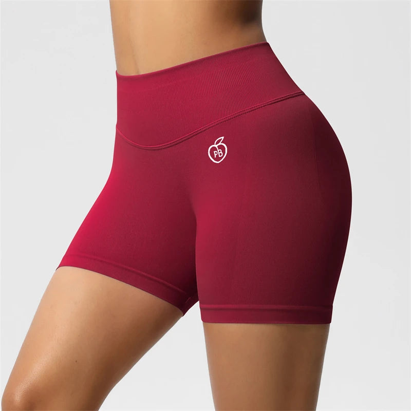 DARC·WOLVES Seamless Booty-Lift Biker Shorts — 3D Shaping Fit, High-Waist Compression for Women’s Workout & Everyday Style