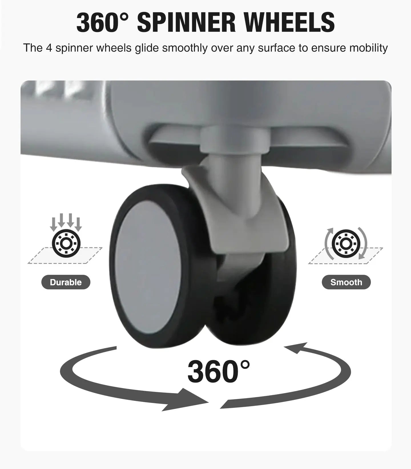 AIWEINY Aluminum Frame Suitcase PC Hard Shell Pressure-Resistant Travel Luggage, 360° Silent Swivel Wheels, with TSA Lock.