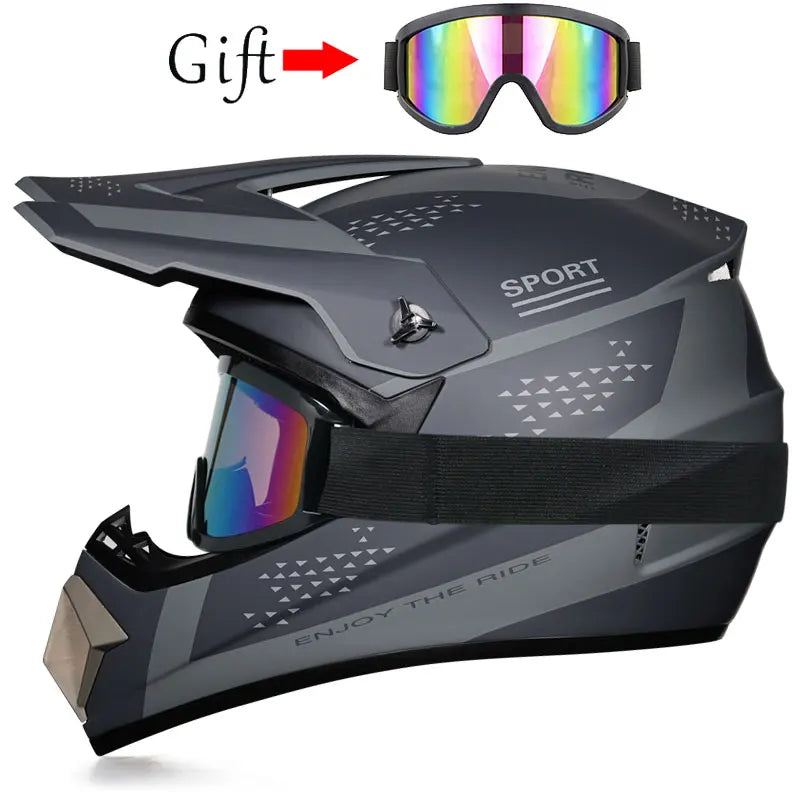 ORZ Kids Motocross Helmet | DOT-Certified Off-Road & Downhill Helmet for Children