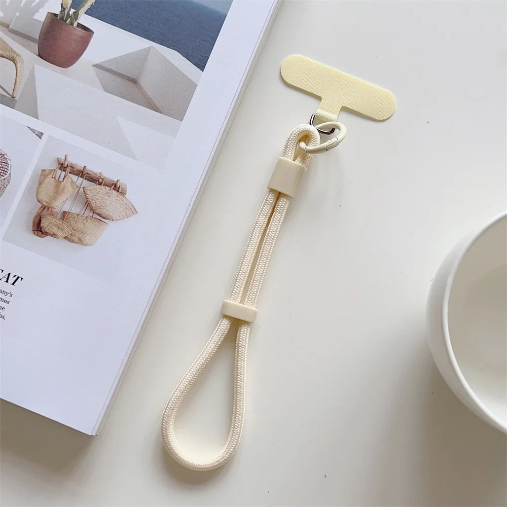 for Mobile Phone Adjustable Short Lanyard Universal Colorful Hand Wrist Strap Rope for Cell Phone Case Accessories