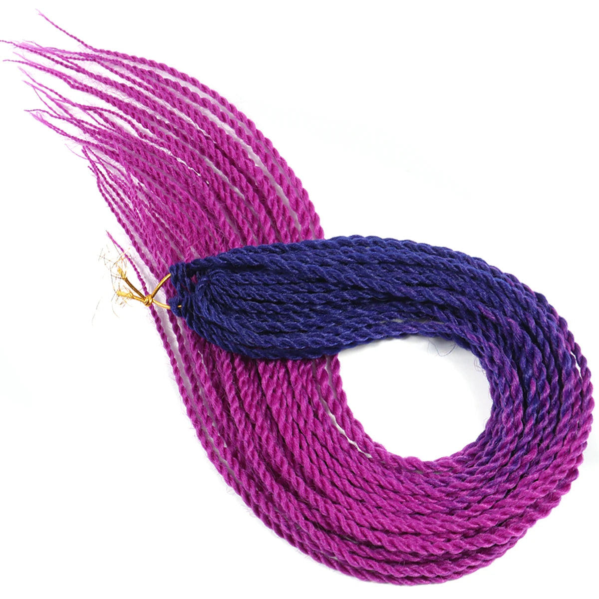 Senegalese Twist Hair Crochet Braided 24inch Synthetic Dreadlocks Crochet Hair Braids 30 Roots/Pack Senegalese Twist Box Braids