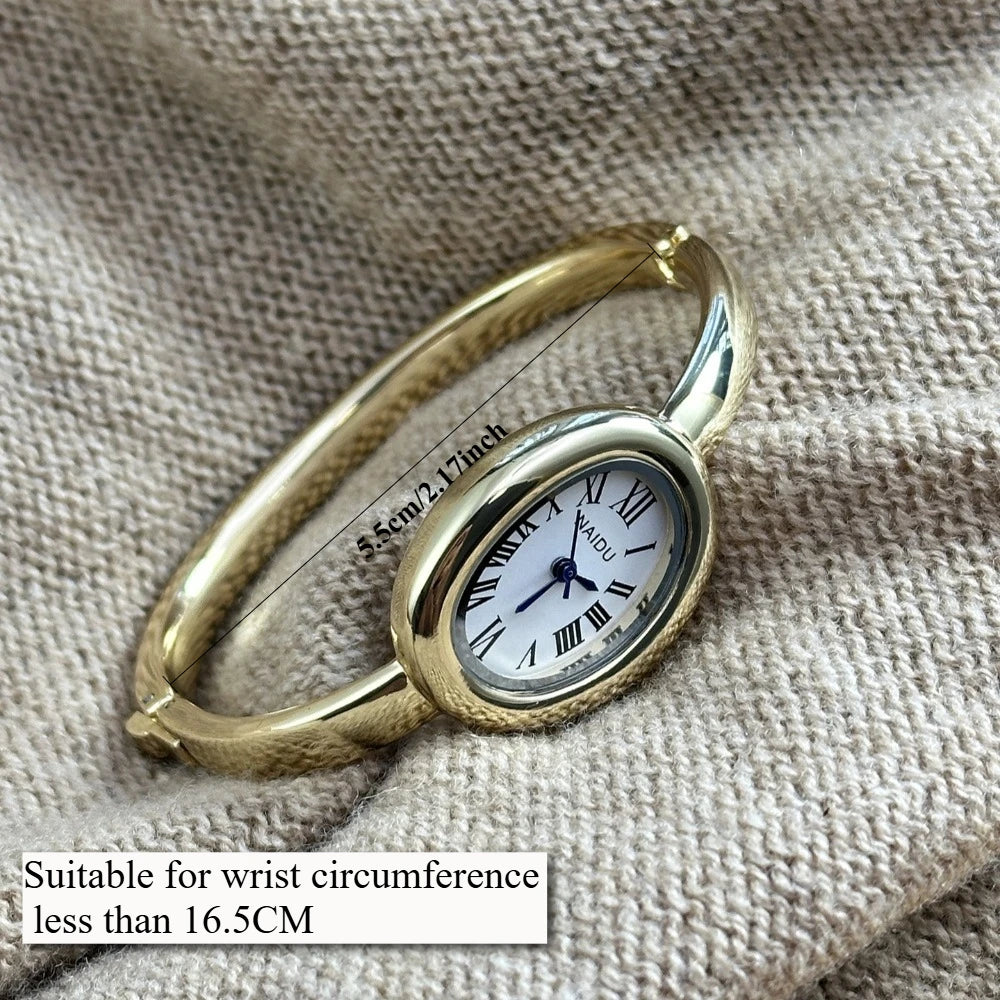 Famous Brand Bracelet Watch Stainless Steel Strap Gold Watch Fashion Small Dial Ladies Girl Gift Wristwatches Relojes Para Mujer