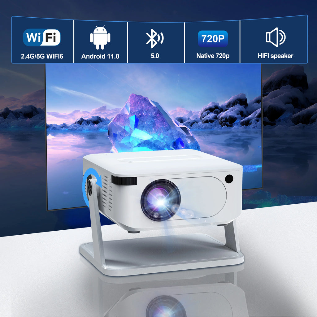 Xnano HA109 Smart HD Portable Projector (Android 11)