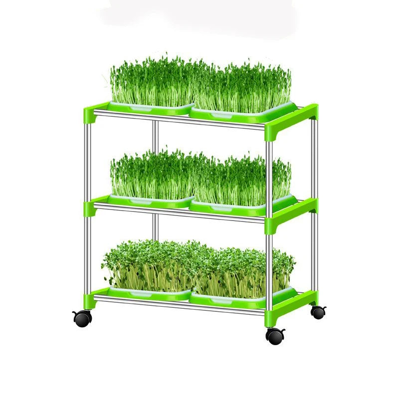 DIY Garden Vertical Planter — Stackable Tower with Movable Tray (PP Plastic)