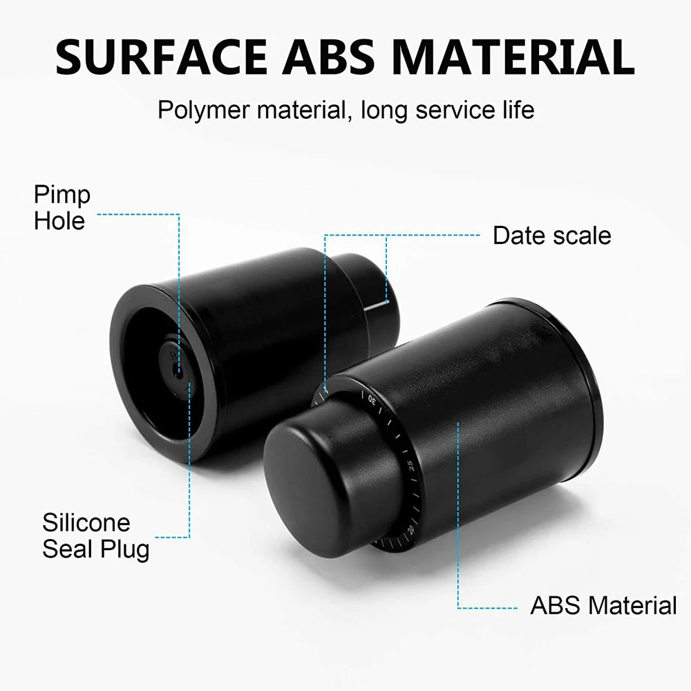 Vacuum Wine Bottle Stopper Sealed Storage Vacuum Memory Wine Stopper Push Style Bar Tools Barware Reusable Wine Cork