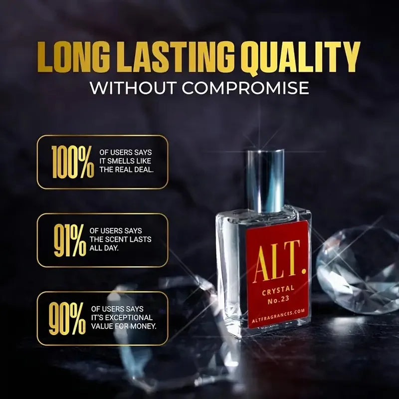 ALT No. 23 Extrait de Parfum - Luxury Oriental Woody Floral Perfume with Long-Lasting Scent, 2oz