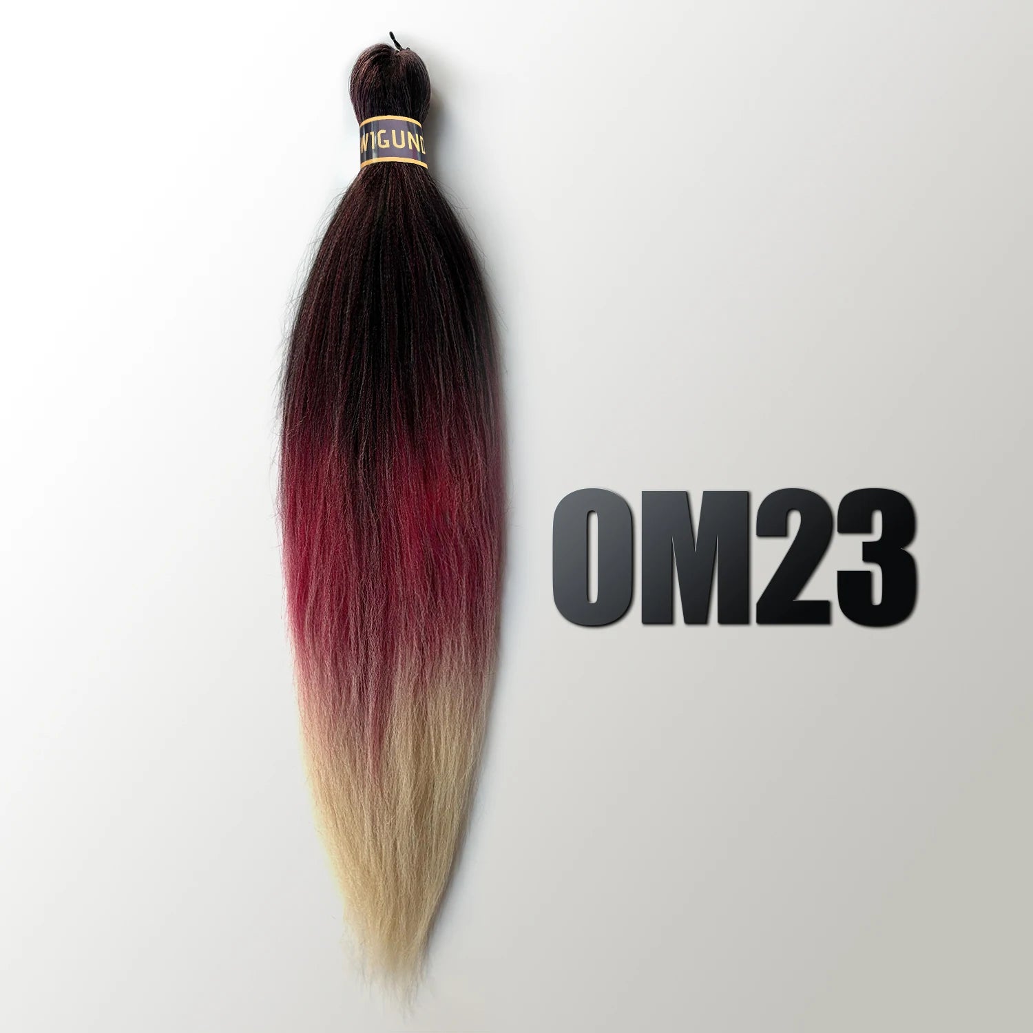 Wigundle Pre-Stretched Braiding Hair — EZ Crochet Yaki Straight (Flame-Retardant Kanekalon)