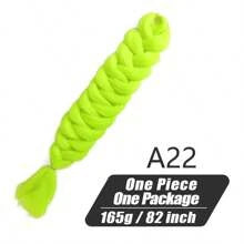 Xpression Synthetic Big Braids Crochet Hair Braids Extensions Yaki Straight Hair Women's Jumbo Braids Hair Daily Wear