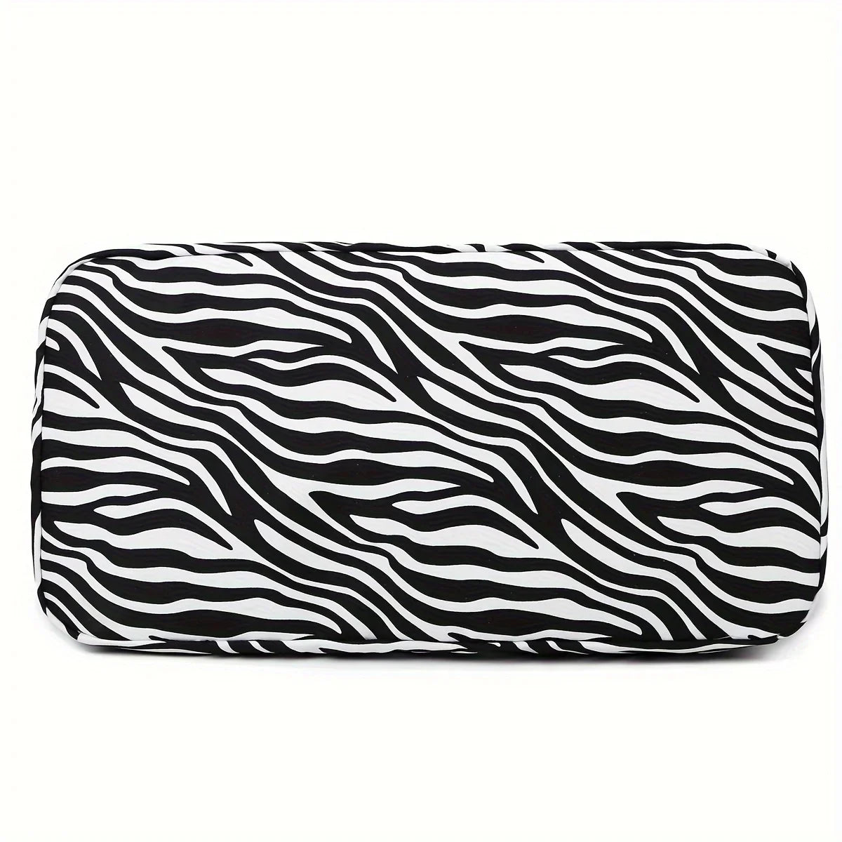 Large Capacity Nylon Travel Duffle Bag with Animal Print, Sports Gym Storage Bag, Portable Women'S Weekender Overnight Bag