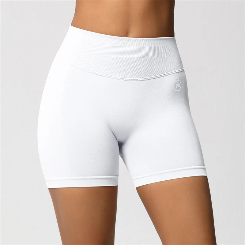 DARC·WOLVES Seamless Booty-Lift Biker Shorts — 3D Shaping Fit, High-Waist Compression for Women’s Workout & Everyday Style