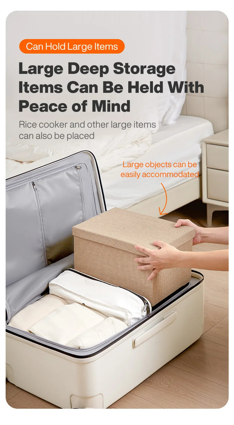 Mixi Large-Capacity Suitcase Trolley Case 26inch Checked in Hardside Rolling Wheels Luggage Wide Handle Travel Suitcases Trunk