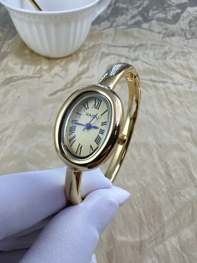 Famous Brand Bracelet Watch Stainless Steel Strap Gold Watch Fashion Small Dial Ladies Girl Gift Wristwatches Relojes Para Mujer