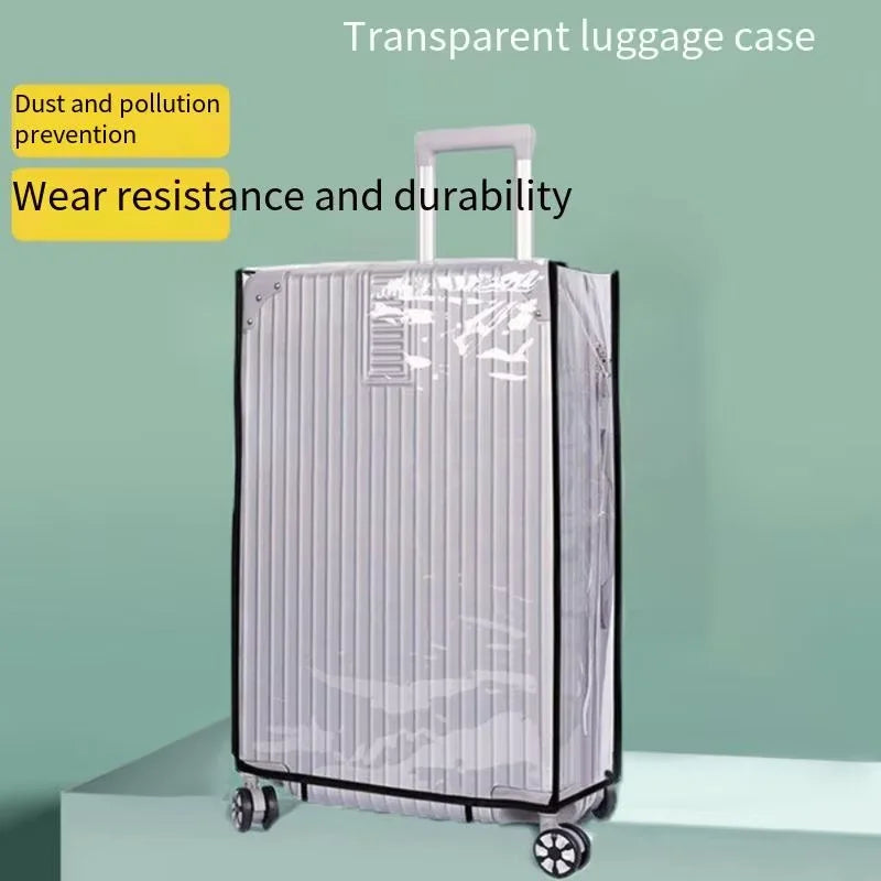 Suitcase protective cover, transparent dust-proof cover, suitcase protective cover