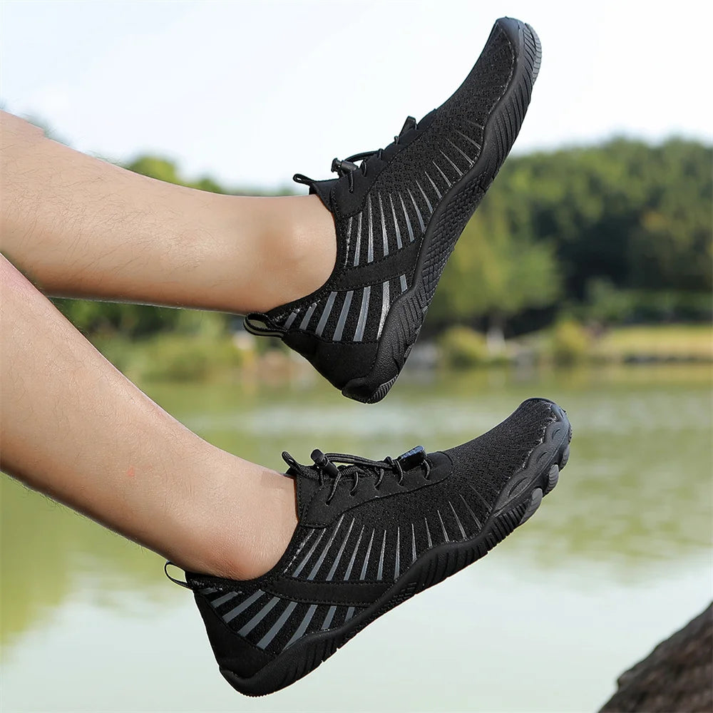 Aqua Shoes For Women Men Barefoot Water Shoes Anti-Slip Quick-Drying Outdoor Beach Upstream Wading Swimming Shoe Sneakers Unisex