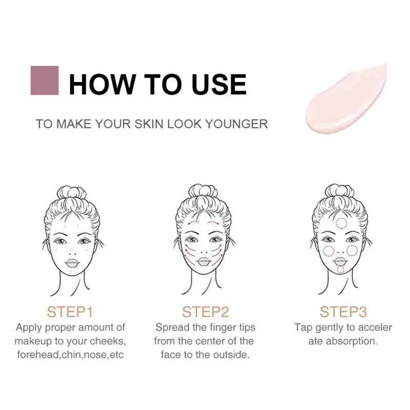 Matte Face Concealer Foundation — Long-Lasting Full-Cover Liquid