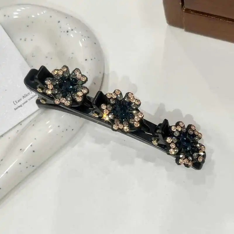 Elegant Butterfly Braided Hair clip for women Korean version Side Clip Fashion Girl Hairpin Hair Accessories duckbill clip