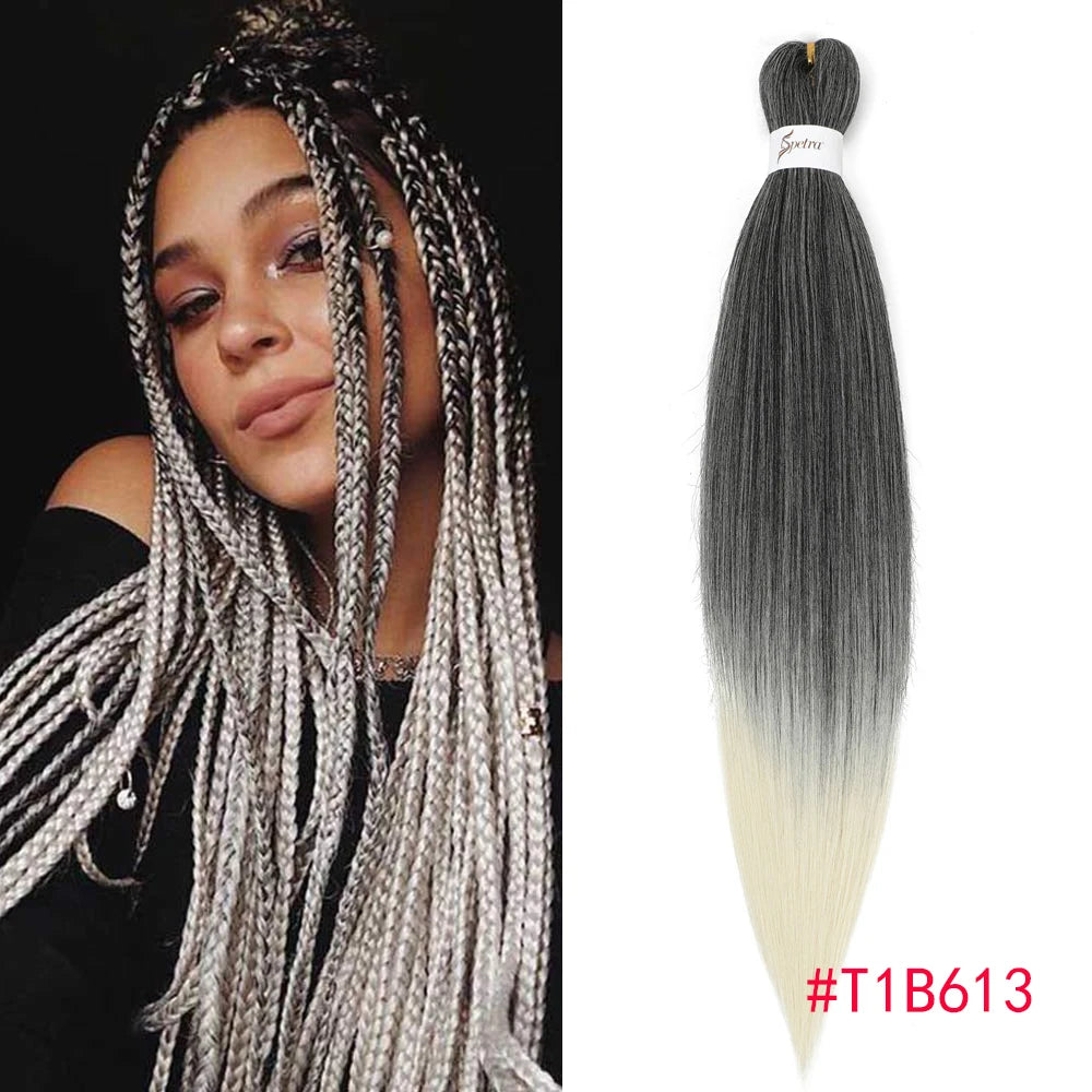 Braiding Hair Pre Stretched Synthetic Braid Extensions Jumbo Braid for Senegalese Passion Twist Box Braid Hair Bundles IPARTY