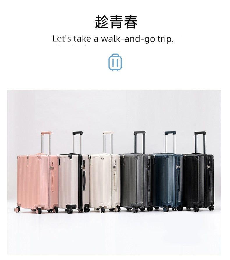 Extra Large Zipper Luggage with Extended Riot Control