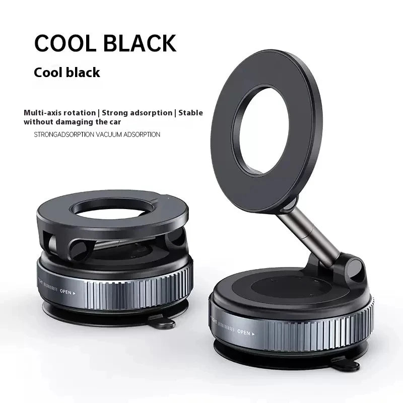 Magnetic Vacuum Car Phone Holder 360° Rotation Suction Cup Navigation Stand Bracket Car Holder For Bath/Car Universal NEW