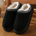 New Fashion Fluffy Platform Slippers for Women 2025 Winter Plush Warm Cotton Shoes Woman Comfort Non Slip Unisex Home Slippers