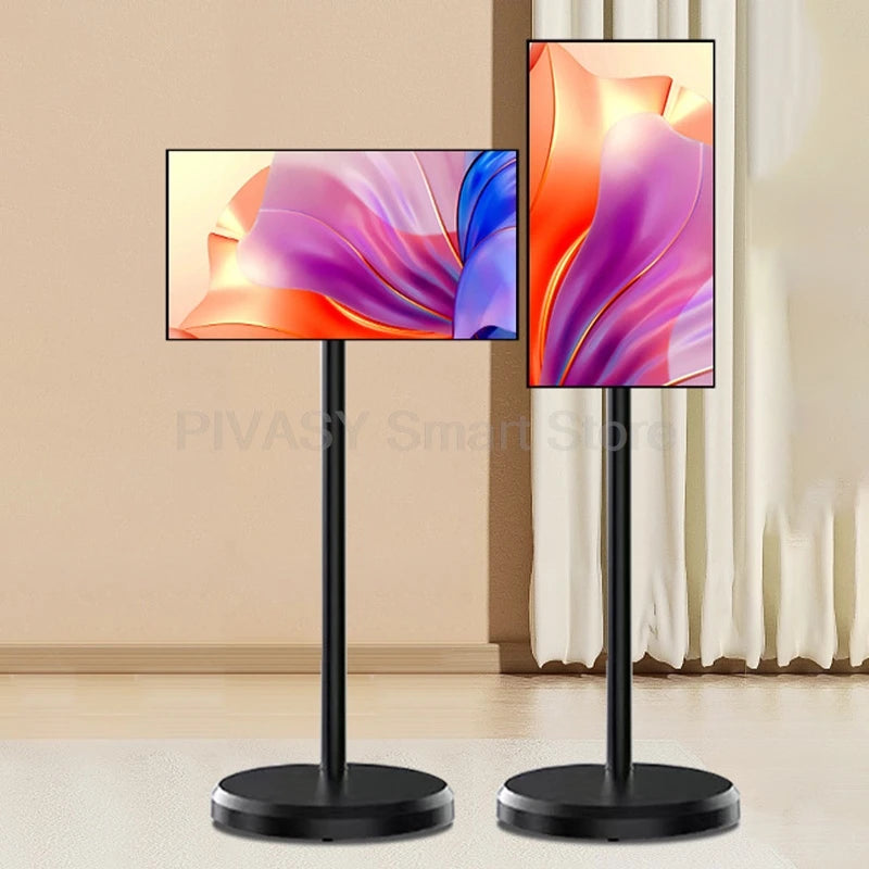 Popular 21.5 Inch Smart Display Touch Screen Android 12 Portable Smart Tv Indoor Conference Mobile Monitor for Gym Gaming Live