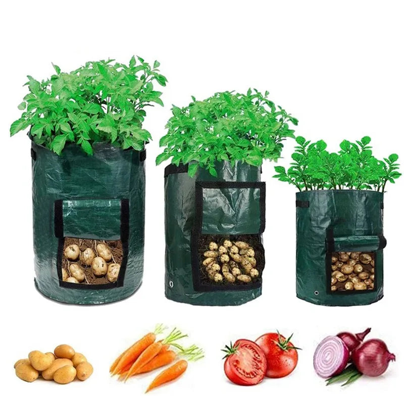 DIY Garden Vertical Planter — Stackable Tower with Movable Tray (PP Plastic)