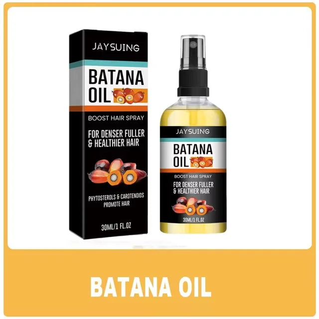 Fast Hair Growth Set – Batana Oil & Hair Mask for Traction Alopecia, Anti-Breakage & Baldness Repair (120g + 50ml)