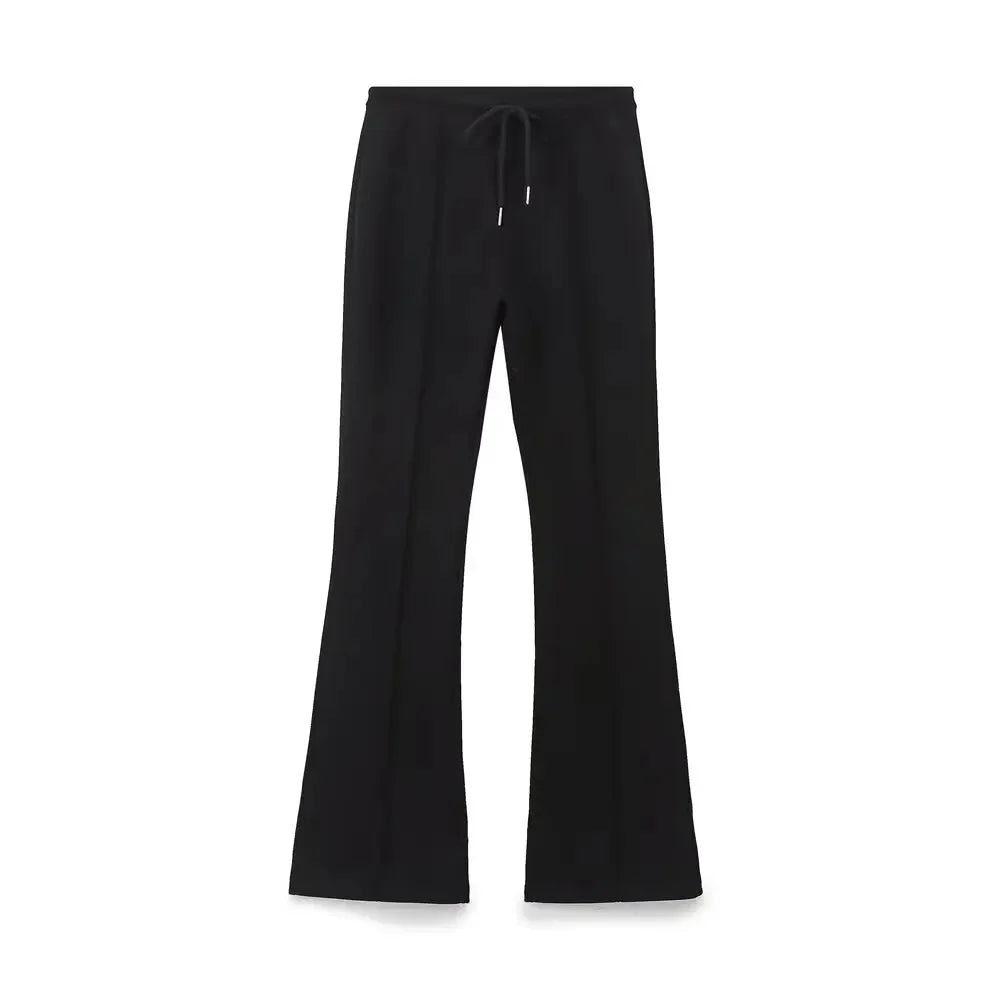 Women’s Embroidered Sweatshirt & Fleece-Lined Joggers Set – Cozy 2-Piece Sports Outfit (Fall New Arrival)