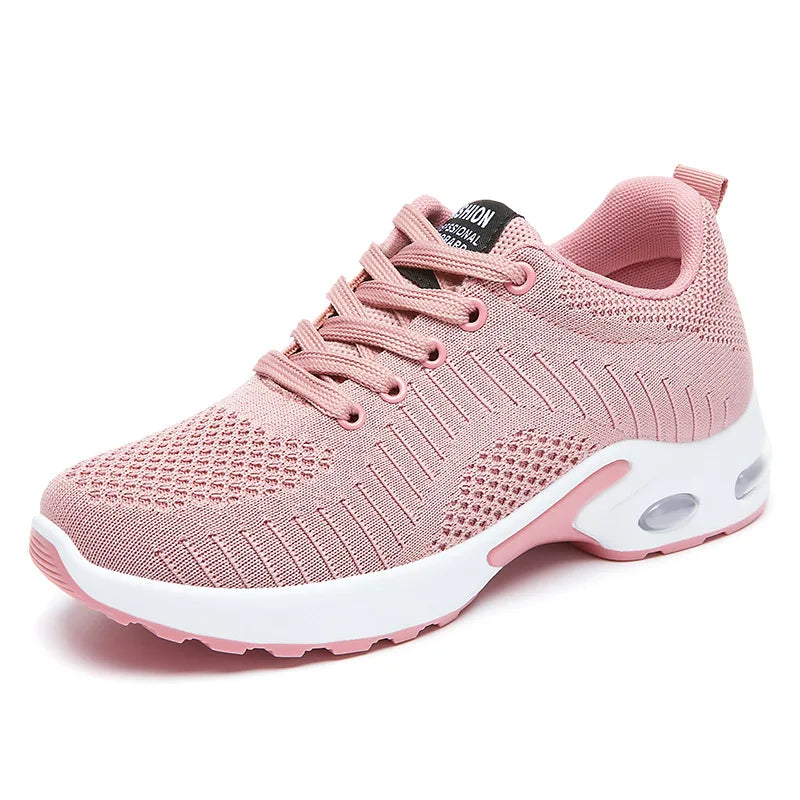 Women’s Air Cushion Running Shoes — Large Size Breathable Mesh Sneakers | MDNG
