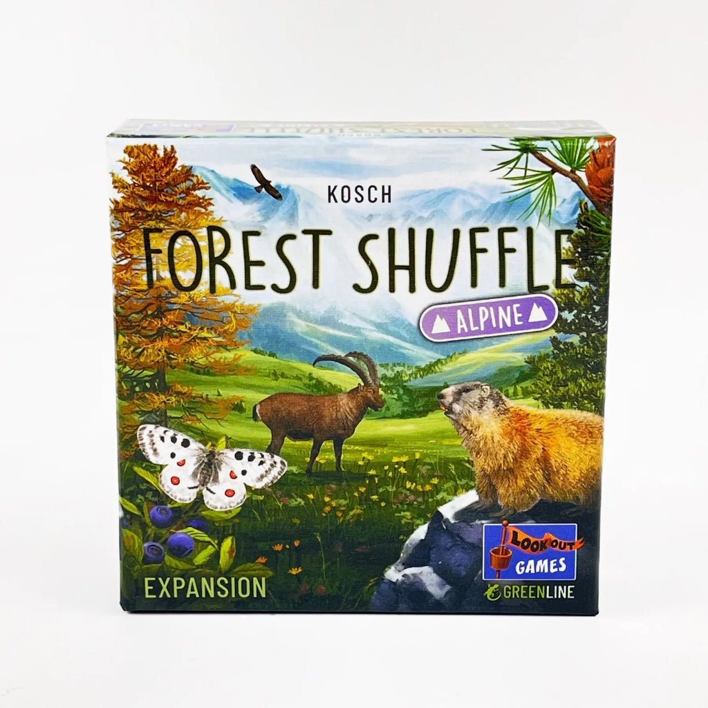 Forest Shuffle Card Game - Clever Strategy Game Fun Family Game for Kids and Adults - Woodland Edge、ALPINE、Expansion Game