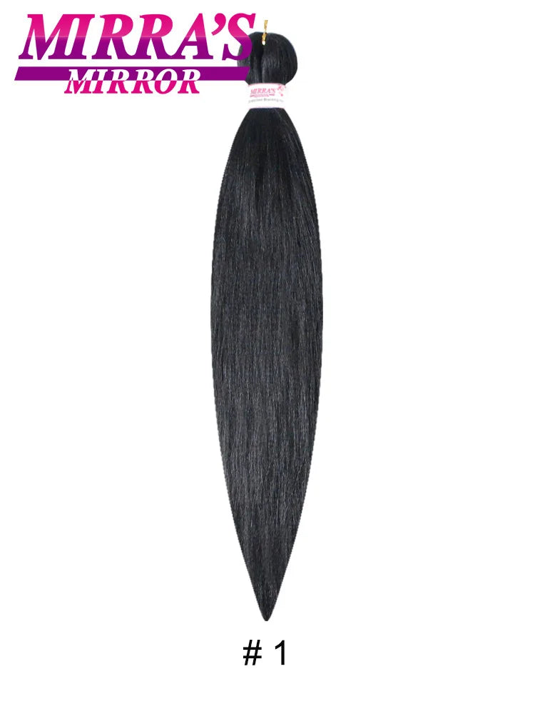 Synthetic Pre Stretched Braiding Hair Easy To Make Senegalese Box Braid Natural Soft Hair Bundles Blue Red Yellow Pink Braids