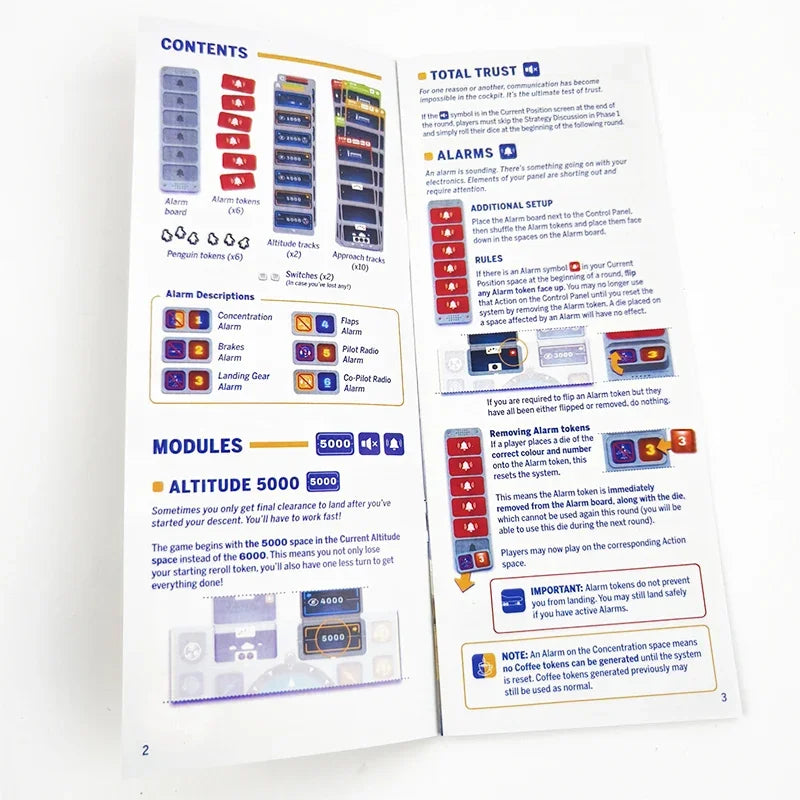 SKY TEAM And EXPANSION Board Game Turbulence 20 New Scenarios with Extra Rules and Modules for Enhanced Gameplay