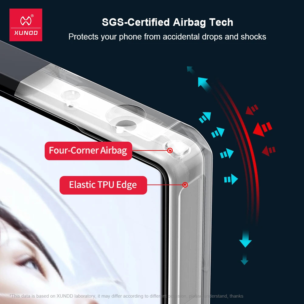 Xundd For Nubia Red Magic 11 Pro RedMagic 11 Pro Plus Case,Airbag Shockproof Shell,Camera Protection,Back Stripe Clear Cover