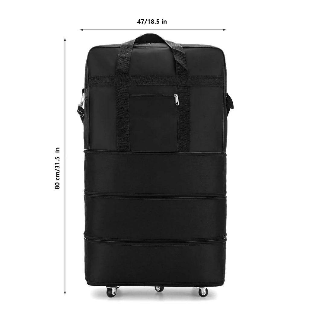 Expandable Foldable Suitcase Collapsible Rolling Travel Luggage Bag for Men Women rolling travel bag suitcase travel luggage bag