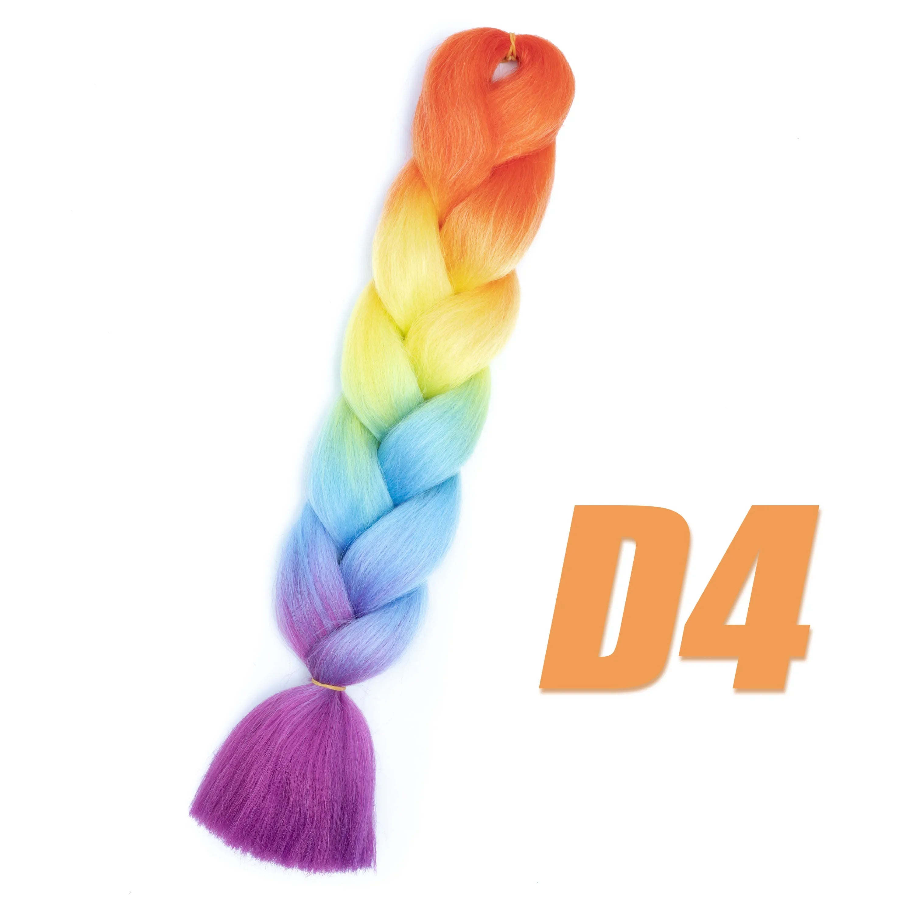 Purple Braiding Hair Pre Stretched Synthetic Kanekalon Crochet Hair Jumbo Braids Extensions Hair Accessories For Girls Braids