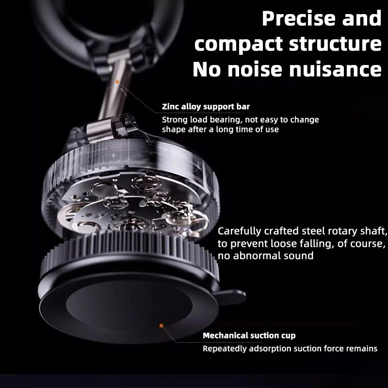 HOMEFISH K007 Magnetic Phone Holder｜Three-axis Rotation For Free Adjustment｜A Convenient Choice For Multiple Scenarios.