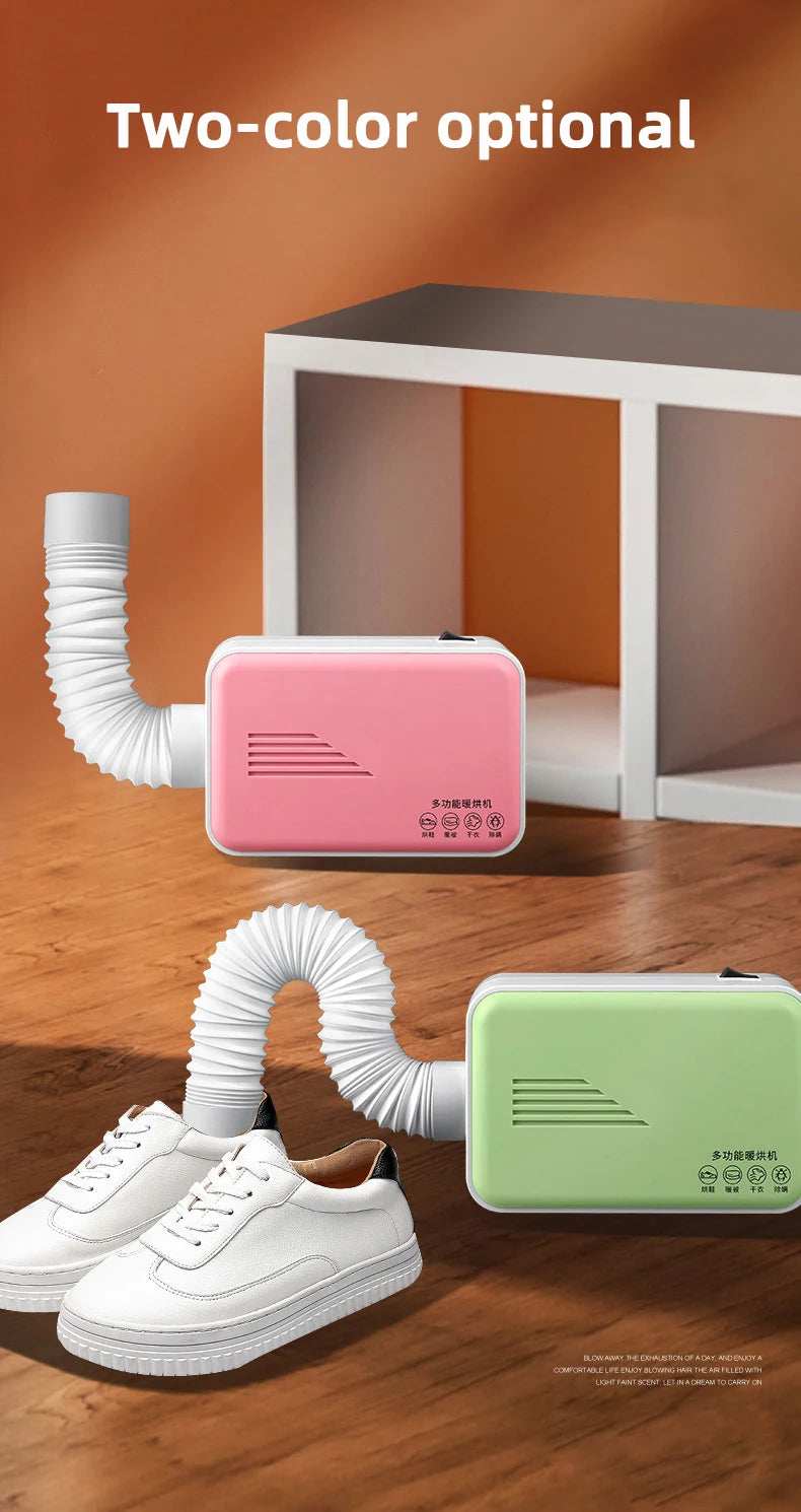 110V/220V Electric Clothes Dryer Laundry Multifunction Quickly Drying Clothes Shoes Warm air Clothes Dryer Heater Drying Machine