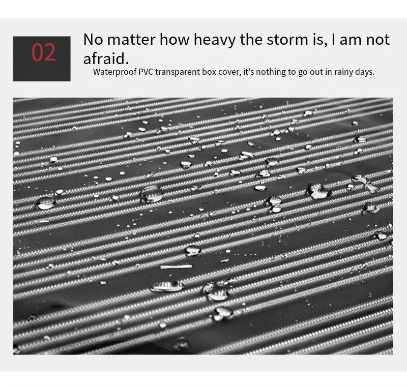 Suitcase protective cover, transparent dust-proof cover, suitcase protective cover