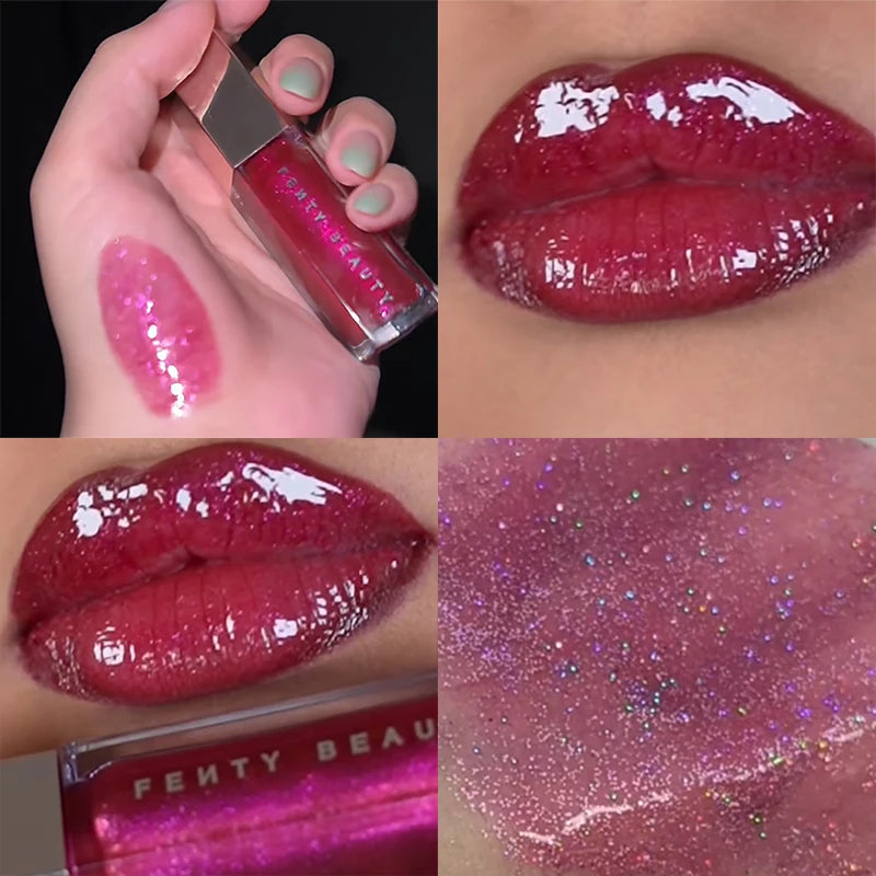 enty Hot Gloss Bomb Cream – High Shine Lip Plumper (Riri Hot Cherry)