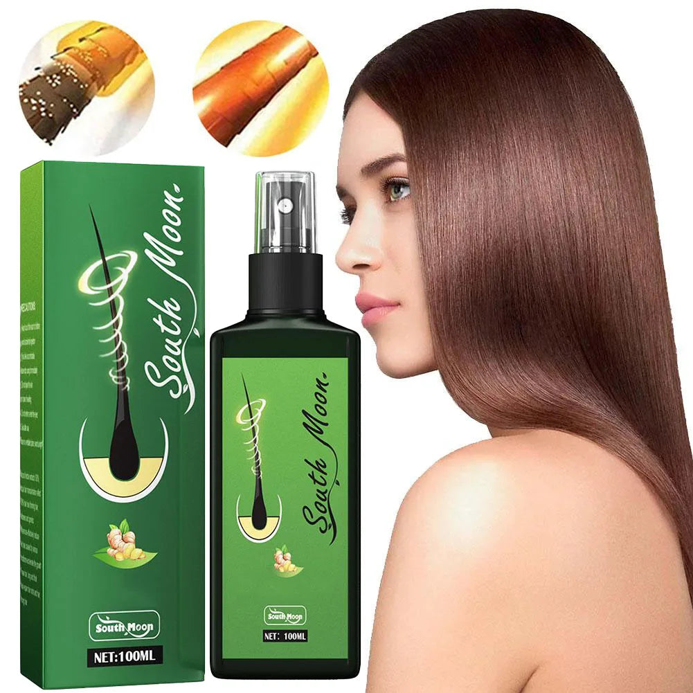 100ml Ginger Hair Care Spray Product Natural Hair Care Serum Nourish Damaged Hair Care Products Beauty Health