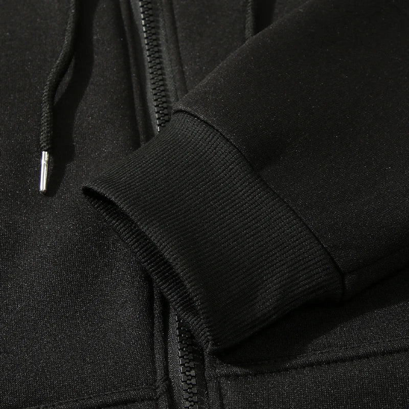 Women Zip Up Hoodies Rose Gold Letter A~Z Zipper Jackets Coats Autumn Winter Hoody Sweatshirt Fashion Casual Zip Pink Hoodie Top